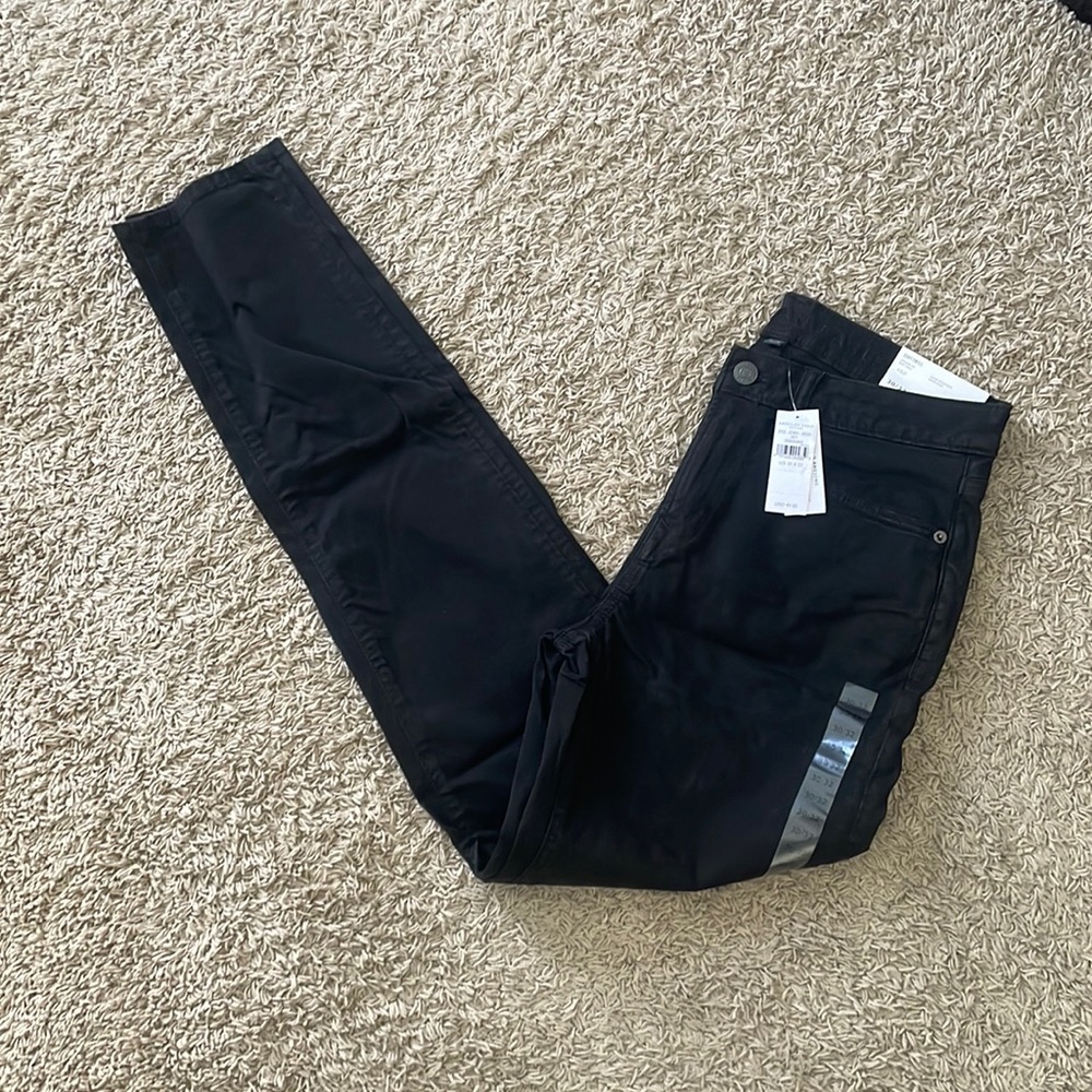 NWT Soft Twill Athletic Fit 30/32 Black Jeans
